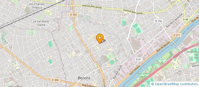 localisation de l'entreprise MONSIEUR MOURAD BOULAKDEM  CHATOU