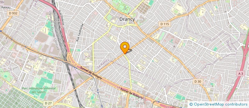 localisation de l'entreprise MONSIEUR MOURAD BOUMALLASSA  DRANCY