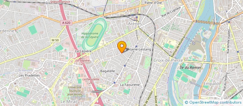 localisation de l'entreprise MONSIEUR MOURAD BOUTELDJA à TOULOUSE
