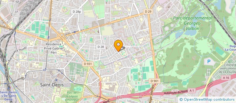 localisation de l'entreprise MONSIEUR MOURAD BOUTERA  SAINT-DENIS