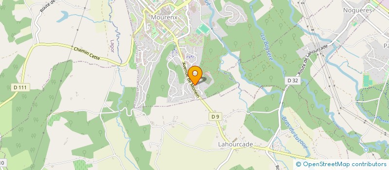 localisation de l'entreprise MONSIEUR MOURAD BOUYIRDANE  MOURENX