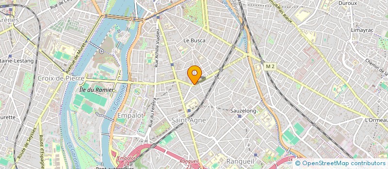 localisation de l'entreprise MONSIEUR MOURAD BOUZAD  TOULOUSE