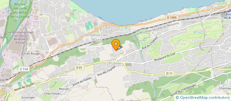 localisation de l'entreprise MONSIEUR MOURAD BOUZIAD  PUBLIER