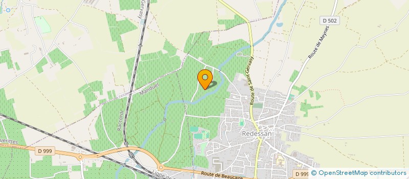 localisation de l'entreprise MONSIEUR MOURAD CHAAOUI  MANDUEL