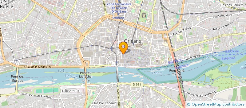 localisation de l'entreprise MONSIEUR MOURAD CHABANE à ORLEANS