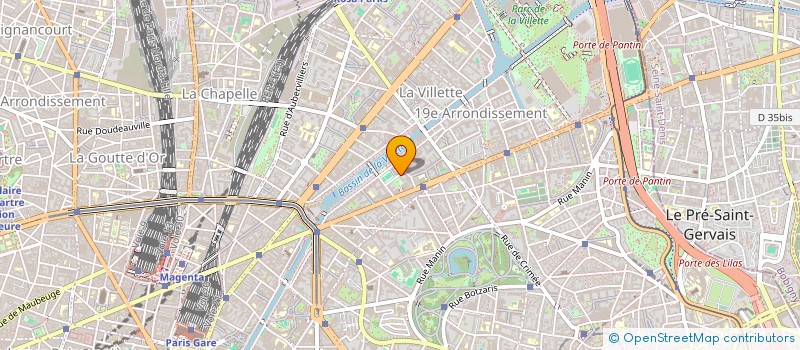 localisation de l'entreprise MONSIEUR MOURAD CHABANE  PARIS