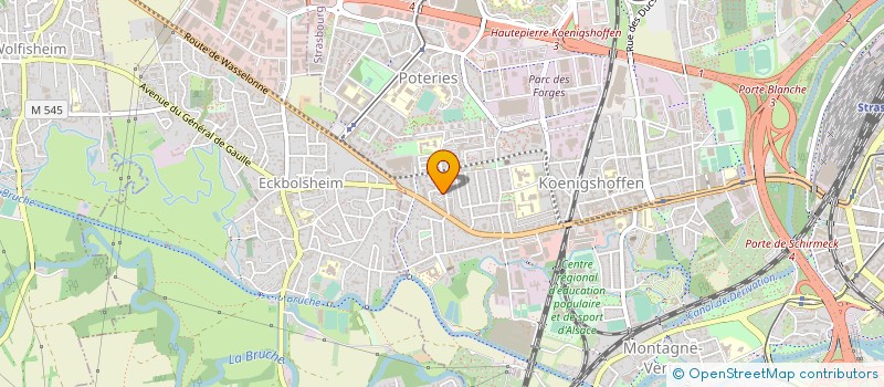 localisation de l'entreprise MONSIEUR MOURAD CHADLI à STRASBOURG