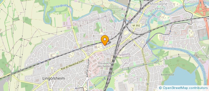 localisation de l'entreprise MONSIEUR MOURAD CHAIB  COLMAR