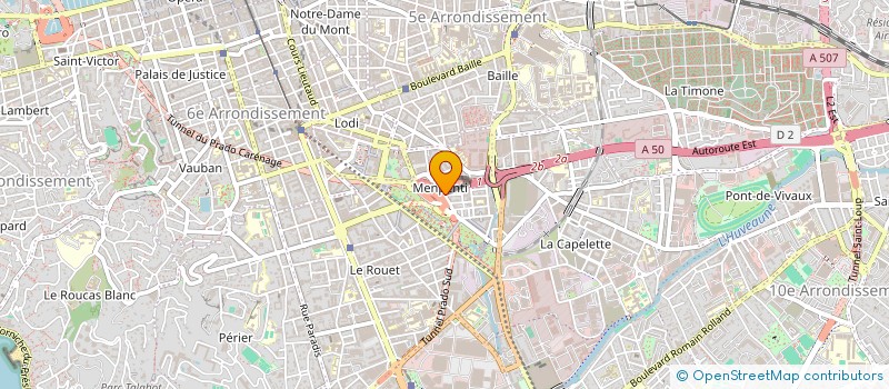 localisation de l'entreprise MONSIEUR MOURAD CHAMI à MARSEILLE 10EME