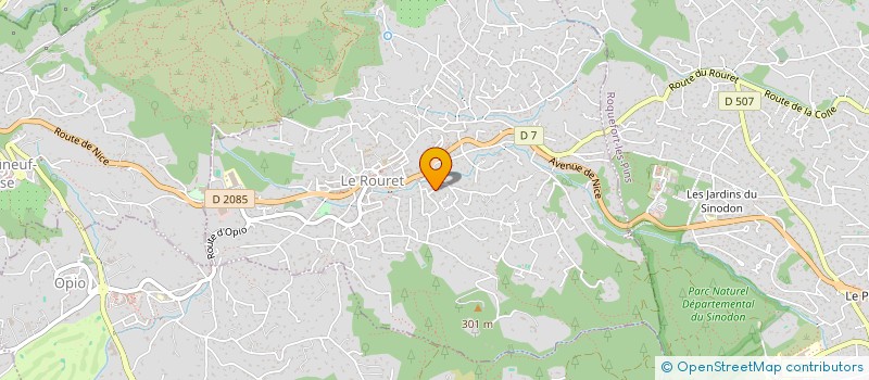 localisation de l'entreprise MONSIEUR MOURAD CHERGUI  LE ROURET