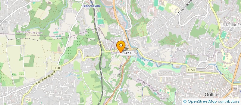 localisation de l'entreprise MONSIEUR MOURAD CHERIF  SAINTE-FOY-LES-LYON