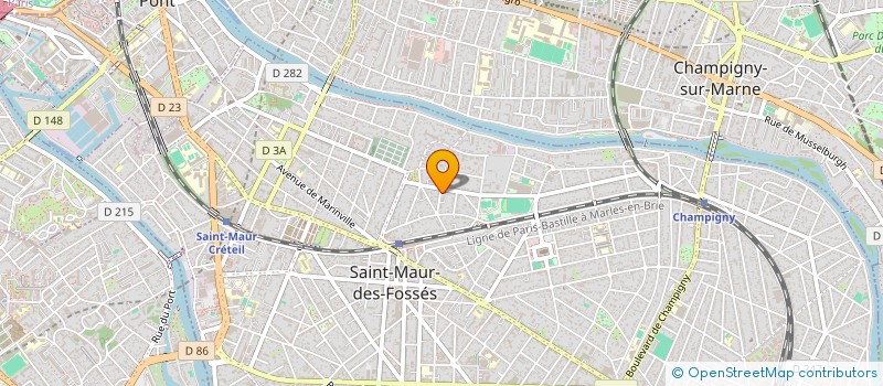 localisation de l'entreprise MONSIEUR MOURAD CHERIFI  SAINT-MAUR-DES-FOSSES