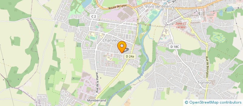 localisation de l'entreprise MONSIEUR MOURAD CHERIGUI à CHARVIEU-CHAVAGNEUX