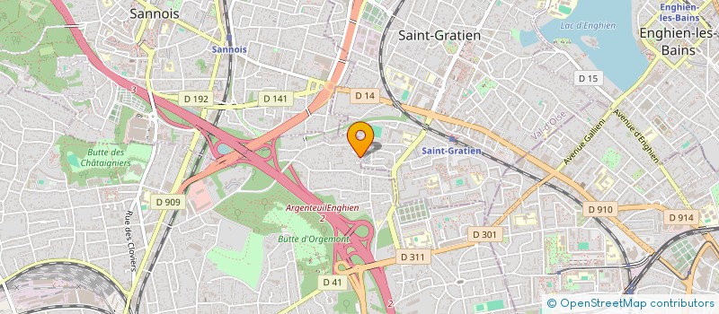 localisation de l'entreprise MONSIEUR MOURAD CHIBAH  ARGENTEUIL