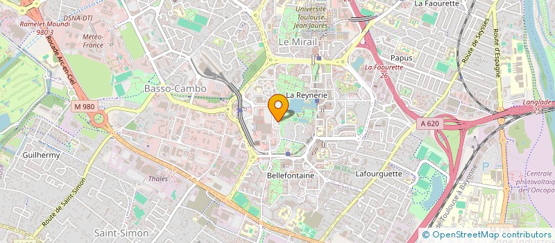 localisation de l'entreprise MONSIEUR MOURAD CHOUCHANE à TOULOUSE