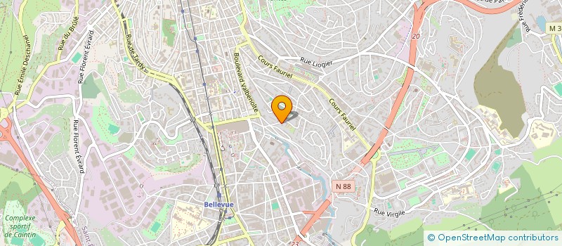 localisation de l'entreprise MONSIEUR MOURAD CHOUKNAT  SAINT-ETIENNE