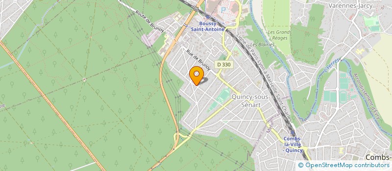 localisation de l'entreprise MONSIEUR MOURAD DAF  QUINCY-SOUS-SENART