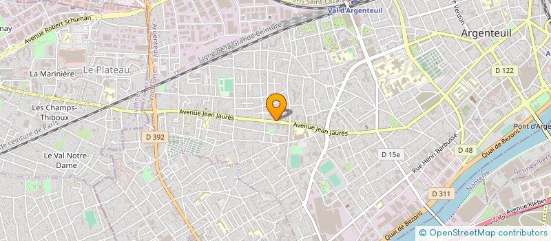 localisation de l'entreprise MONSIEUR MOURAD DAHEL à ARGENTEUIL