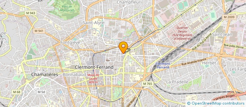 localisation de l'entreprise MONSIEUR MOURAD DARDAOUI  CLERMONT-FERRAND