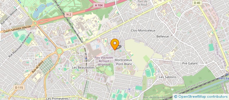 localisation de l'entreprise MONSIEUR MOURAD DEFFAF à SEVRAN