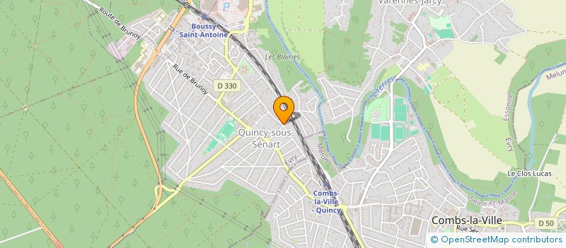 localisation de l'entreprise MONSIEUR MOURAD DJALLAL  QUINCY-SOUS-SENART