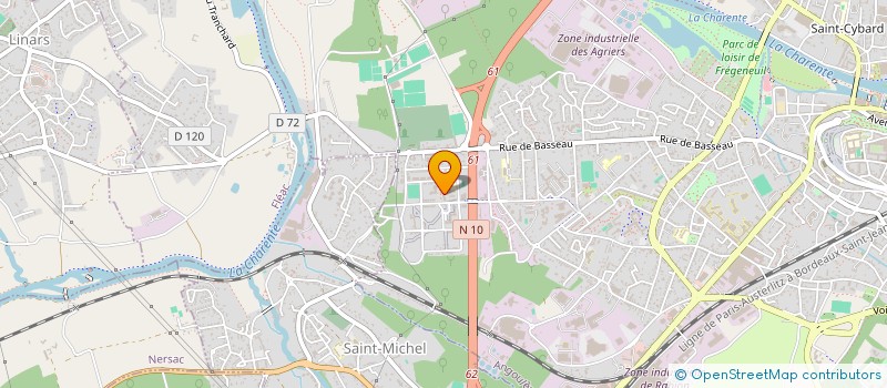 localisation de l'entreprise MONSIEUR MOURAD DJAMAI à ANGOULEME