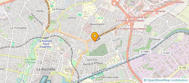 localisation de l'entreprise MONSIEUR MOURAD DJEBBARI  LA ROCHELLE