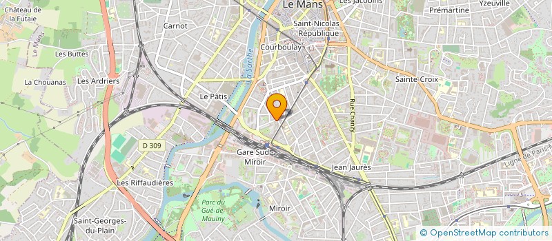 localisation de l'entreprise MONSIEUR MOURAD DRIDI  LE MANS