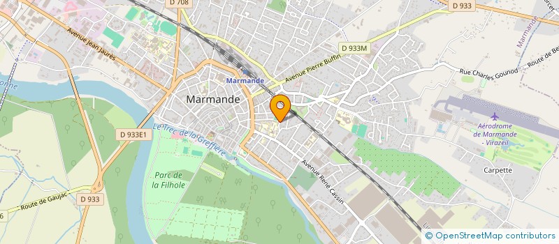 localisation de l'entreprise MONSIEUR MOURAD DRIOUICH  MARMANDE