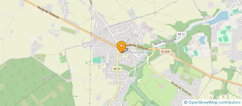 localisation de l'entreprise MONSIEUR MOURAD EL HOUARI  MONDONVILLE