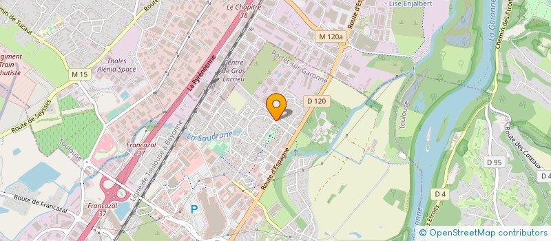 localisation de l'entreprise MONSIEUR MOURAD EL MANEI  PORTET-SUR-GARONNE