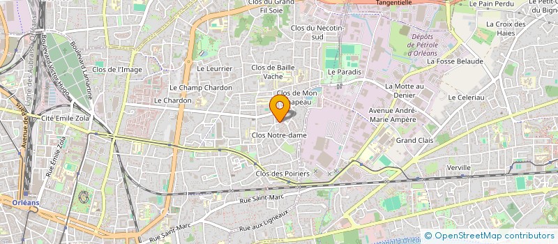 localisation de l'entreprise MONSIEUR MOURAD EL MESOUDY  ORLEANS