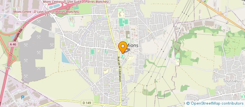 localisation de l'entreprise MONSIEUR MOURAD EL OUERGHI  MIONS