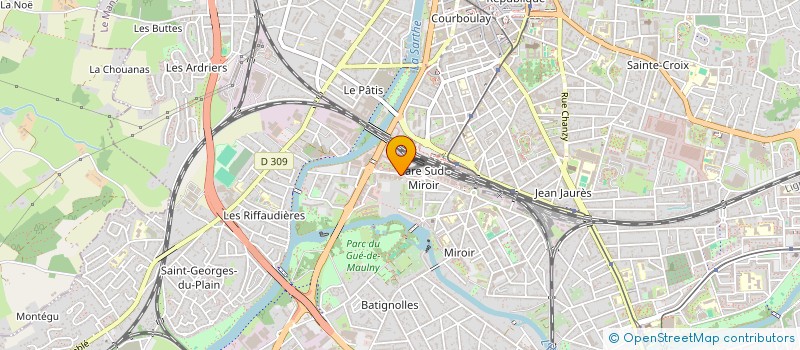 localisation de l'entreprise MONSIEUR MOURAD EL YAMANI  LE MANS