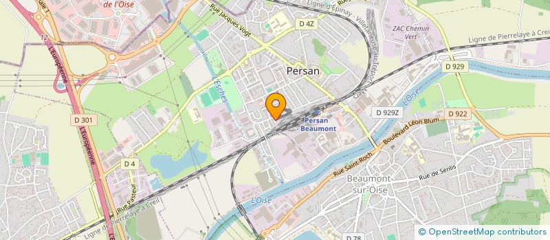 localisation de l'entreprise MONSIEUR MOURAD ELAKHRAM  PERSAN