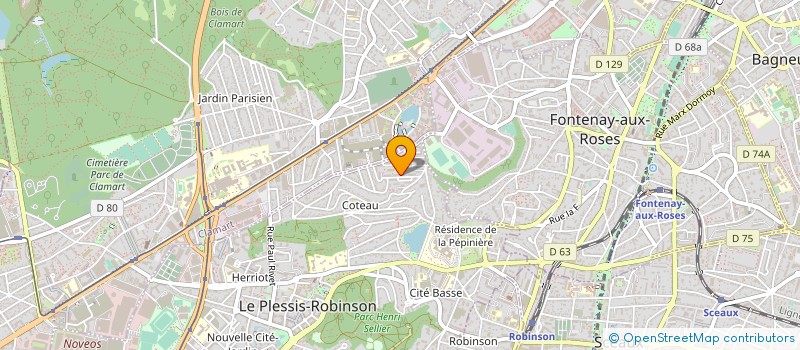 localisation de l'entreprise MONSIEUR MOURAD FARID BENSAHLI à LE PLESSIS-ROBINSON
