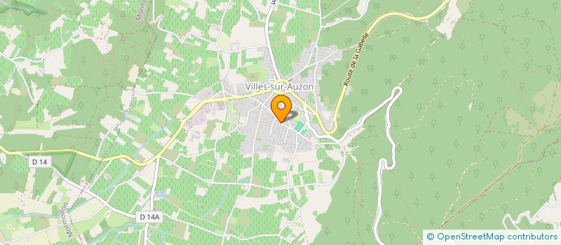 localisation de l'entreprise MONSIEUR MOURAD FATIHI  VILLES-SUR-AUZON