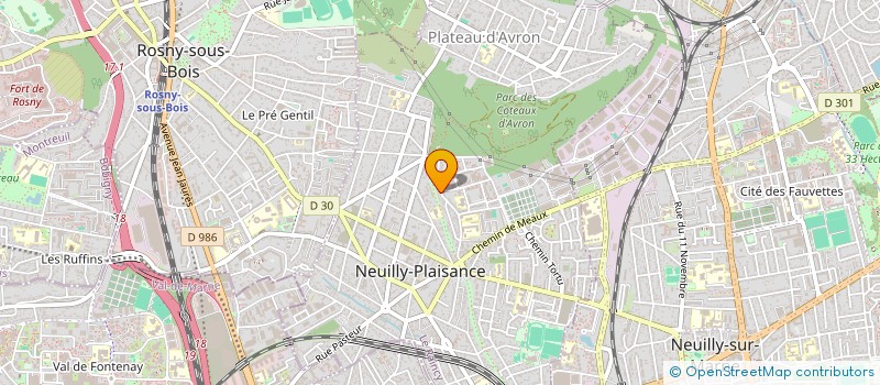 localisation de l'entreprise MONSIEUR MOURAD FEREKA à NEUILLY-PLAISANCE