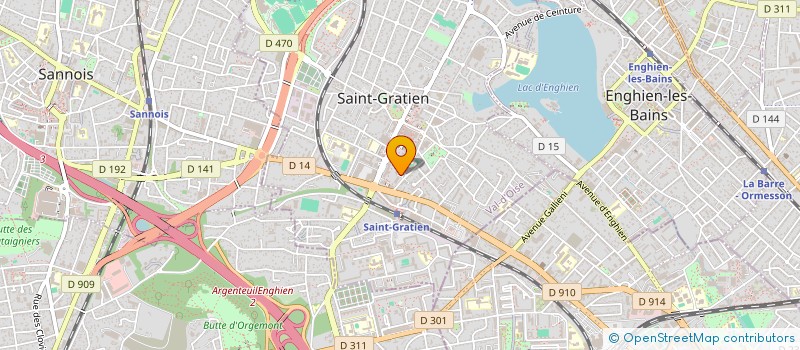 localisation de l'entreprise MONSIEUR MOURAD FETITI MOURAD  SAINT-GRATIEN