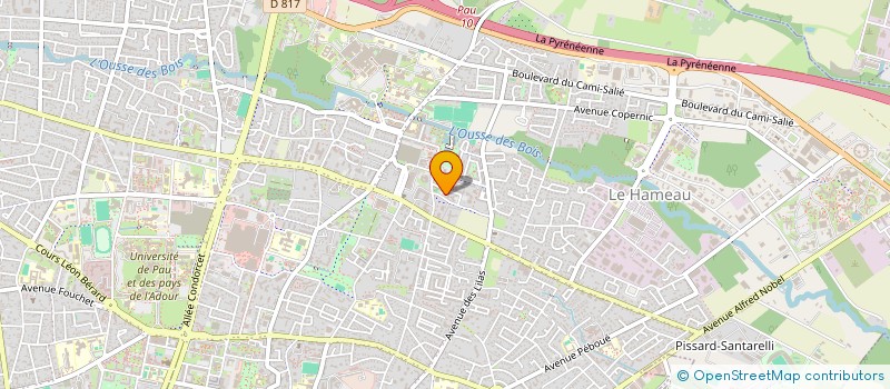 localisation de l'entreprise MONSIEUR MOURAD GHEZZAR à PAU