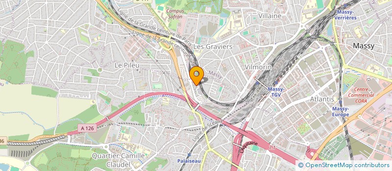 localisation de l'entreprise MONSIEUR MOURAD GHOUL  PALAISEAU