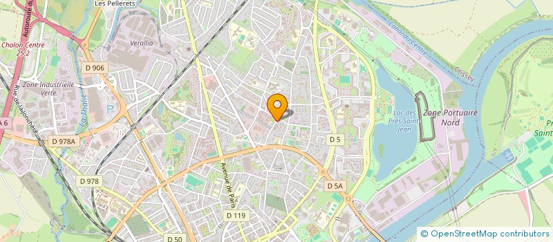 localisation de l'entreprise MONSIEUR MOURAD GMIZA  CHALON-SUR-SAONE