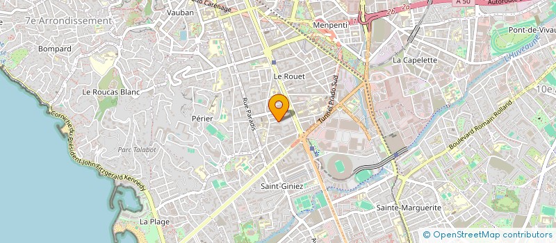 localisation de l'entreprise MONSIEUR MOURAD GOUFFI à MARSEILLE