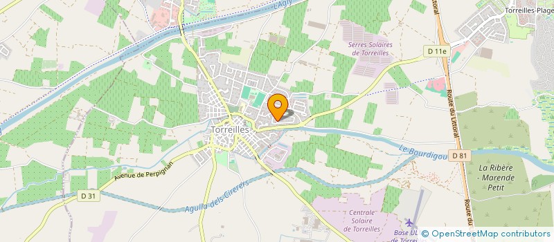 localisation de l'entreprise MONSIEUR MOURAD GRAMI  TORREILLES