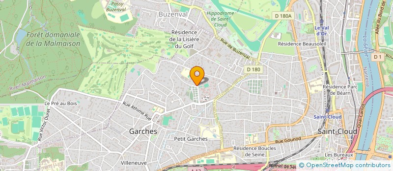 localisation de l'entreprise MONSIEUR MOURAD GUENIDI à GARCHES