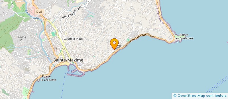 localisation de l'entreprise MONSIEUR MOURAD HACENE CHERKASKI à SAINTE-MAXIME