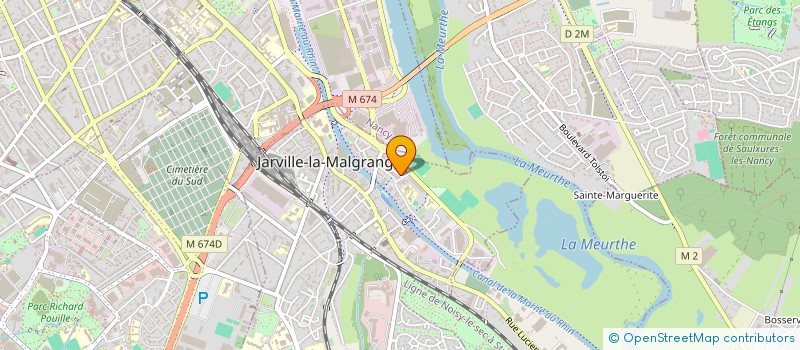 localisation de l'entreprise MONSIEUR MOURAD HALLI  JARVILLE-LA-MALGRANGE