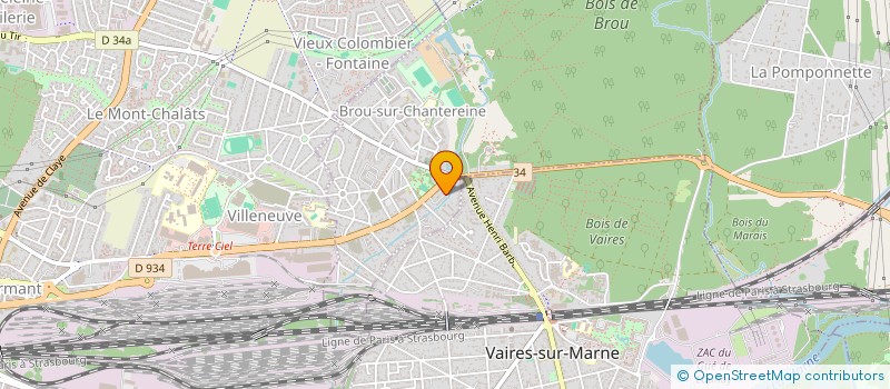 localisation de l'entreprise MONSIEUR MOURAD HAMDANI à BROU-SUR-CHANTEREINE