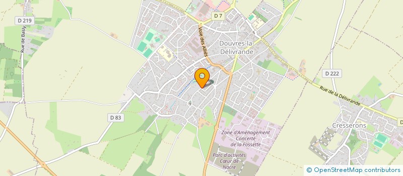 localisation de l'entreprise MONSIEUR MOURAD HAMDANI à DOUVRES-LA-DELIVRANDE