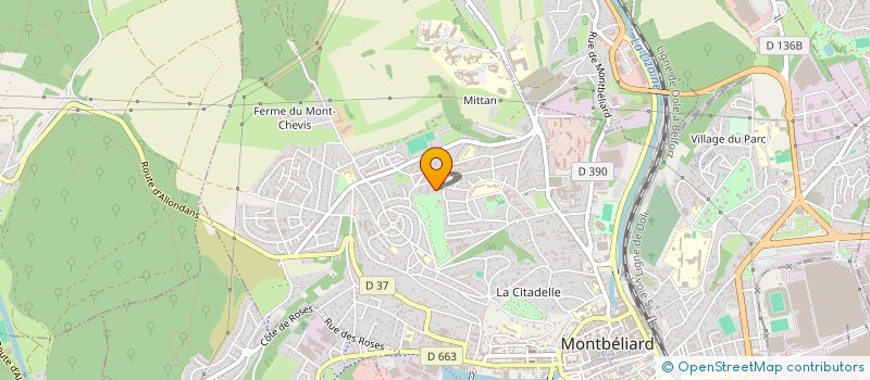 localisation de l'entreprise MONSIEUR MOURAD HAMDAOUI à MONTBELIARD